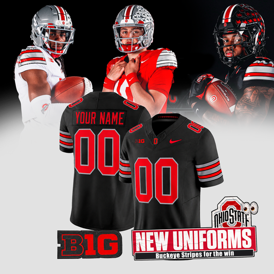 Ohio State New Uniforms Buckeye Stripes - 2026 Limited Edition