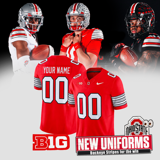 Ohio State New Uniforms Buckeye Stripes - 2026 Limited Edition