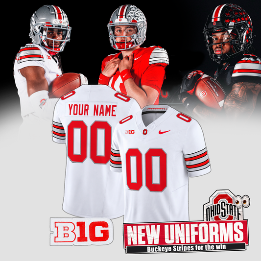 Ohio State New Uniforms Buckeye Stripes - 2026 Limited Edition