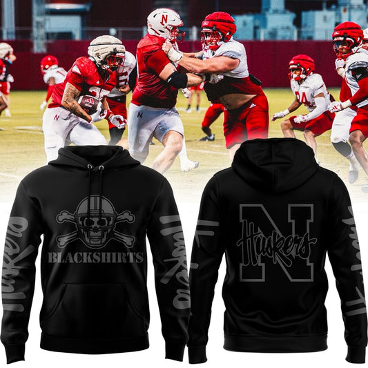 Special Alternate Dark Mode Nebraska Cornhuskers Hoodie