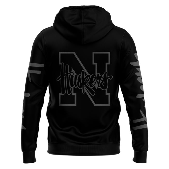 Special Alternate Dark Mode Nebraska Cornhuskers Hoodie