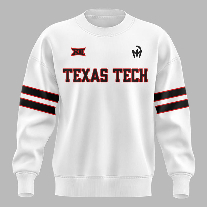 Special New Patrick Mahomes Logo Uniform Texas Tech Sweatshirt