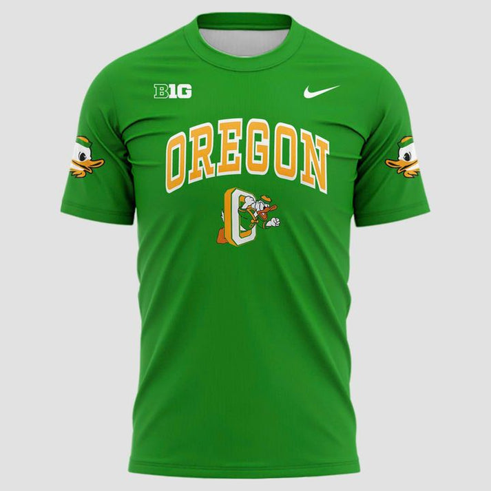 Oregon Ducks “High Voltage” Uniform T-Shirt Green - Special Edition