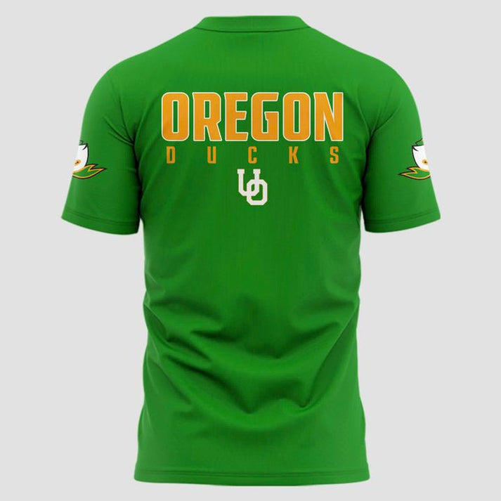 Oregon Ducks “High Voltage” Uniform T-Shirt Green - Special Edition