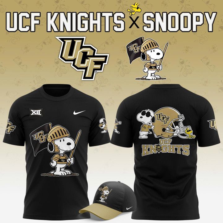 UCF Knights football x Snoopy T-Shirt 2025