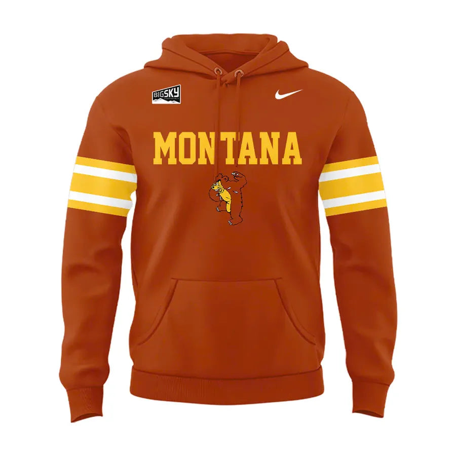 1995 Montana Grizzlies Throwbacks Uniform Hoodie