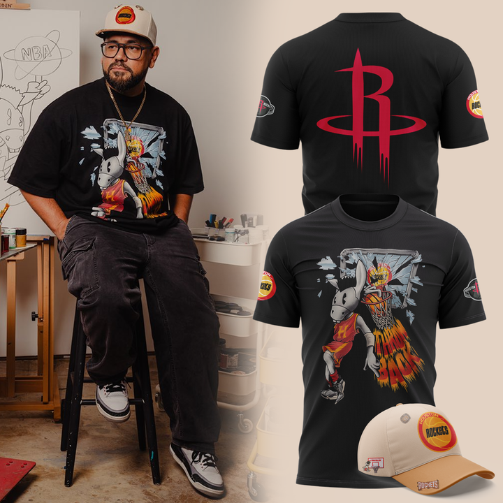 Rockets x donkeeboy Throwback Tee