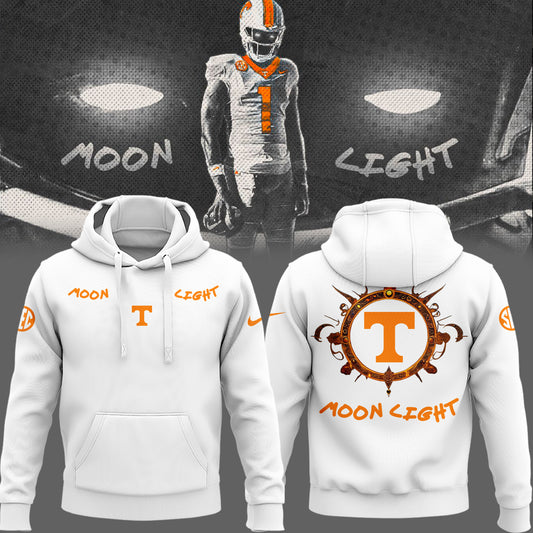 Tennessee Volunteers Premium Gear - Special Edition “Tennessee Moon Light” Tennessee Volunteers Hoodie - Tennessee Vols Merch