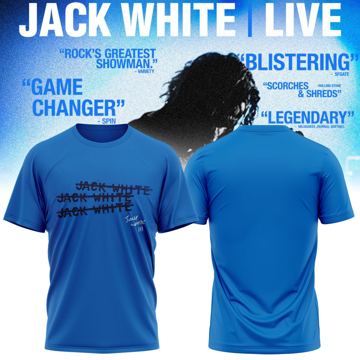 Jack White Live 2026 - TShirt