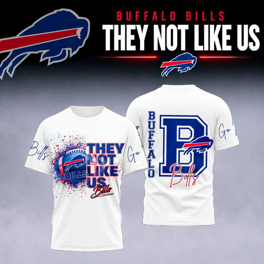 Buffalo Fans - "They Not Like Us" Limited Edition Tshirt