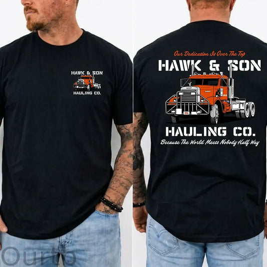 Over The Top Trucker Shirt, Classic 80s Graphic Tee, Gift For Truck Drivers