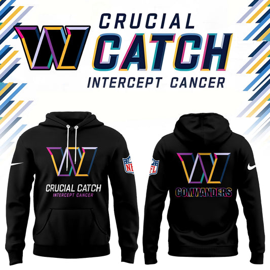 Washington Commanders Hoodie, Washington Commanders 2024 Season Crucial Catch Combo Hoodie | Cap | Jogger