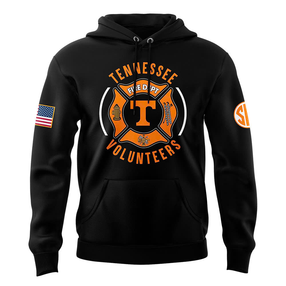 Tennessee Volunteers Premium Merch - Tennessee Volunteers x 2024 Firefighter Appreciation Night Premium Limited Pullover Hoodie - Unique Gift For Fan TV02