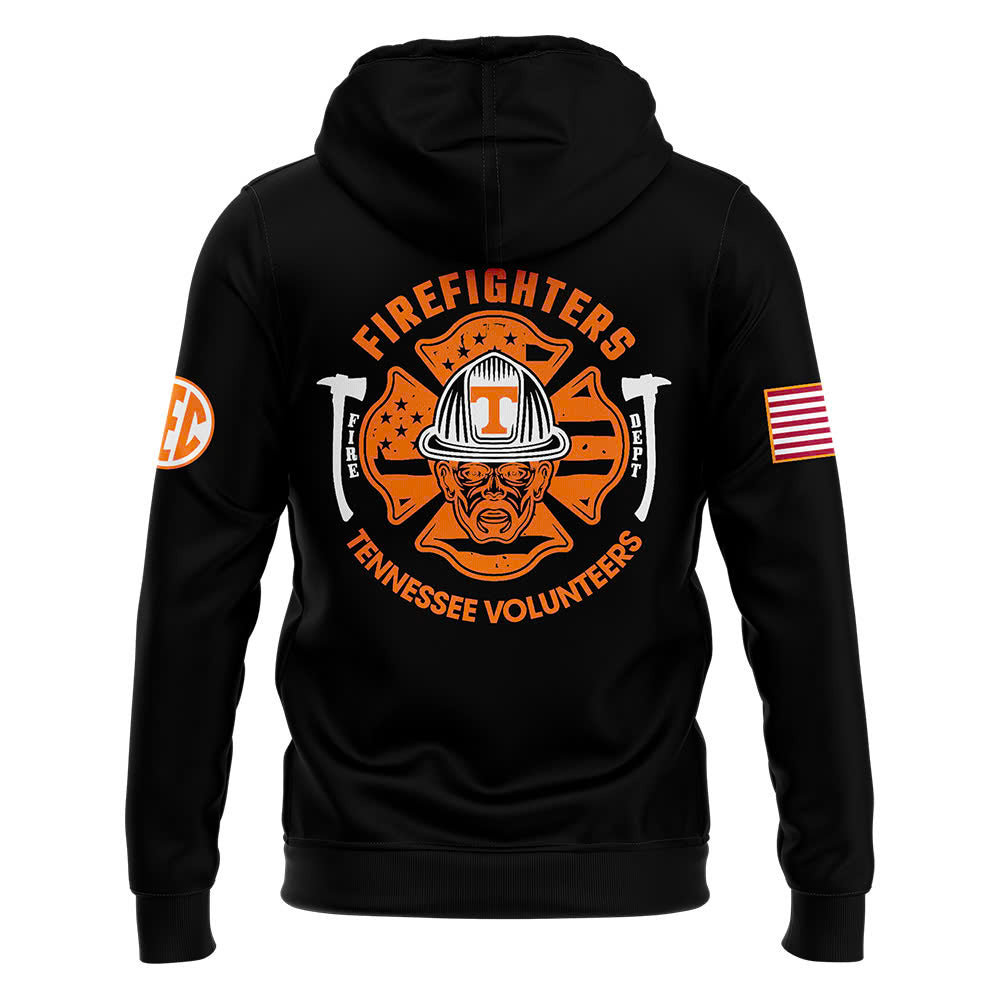 Tennessee Volunteers Premium Merch - Tennessee Volunteers x 2024 Firefighter Appreciation Night Premium Limited Pullover Hoodie - Unique Gift For Fan TV02