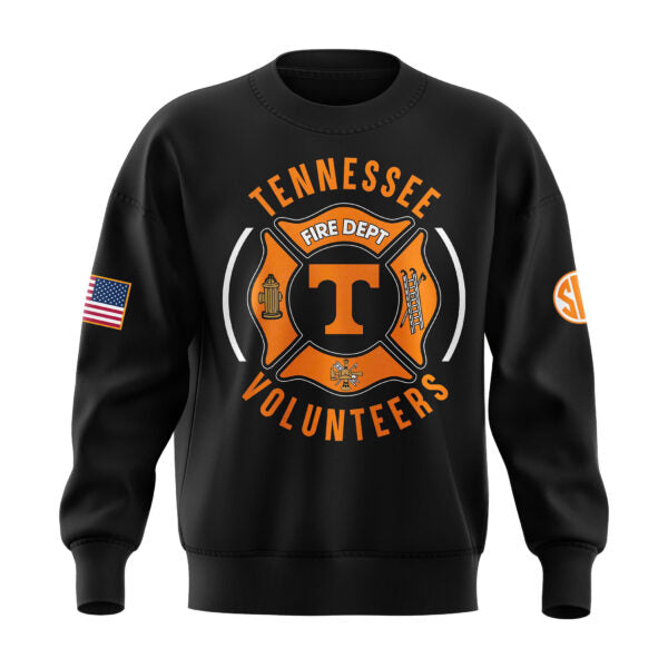 Tennessee Volunteers Premium Shirt For Fan - Tennessee Volunteers Football x 2024 Firefighter Appreciation Night Premium Limited Sweatshirt - Gear Up For Big Game