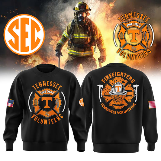 Tennessee Volunteers Premium Shirt For Fan - Tennessee Volunteers Football x 2024 Firefighter Appreciation Night Premium Limited Sweatshirt - Gear Up For Big Game