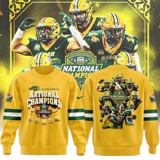 Special North Dakota State Bison Football Champions 2025 Sweatshirt