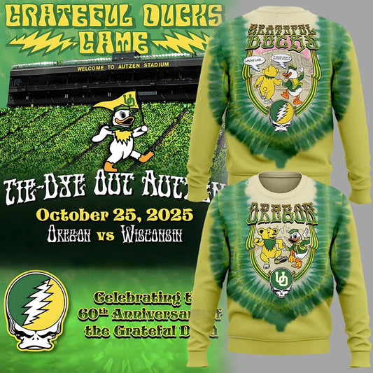 Grateful Ducks Sweatshiort For Oct. 25