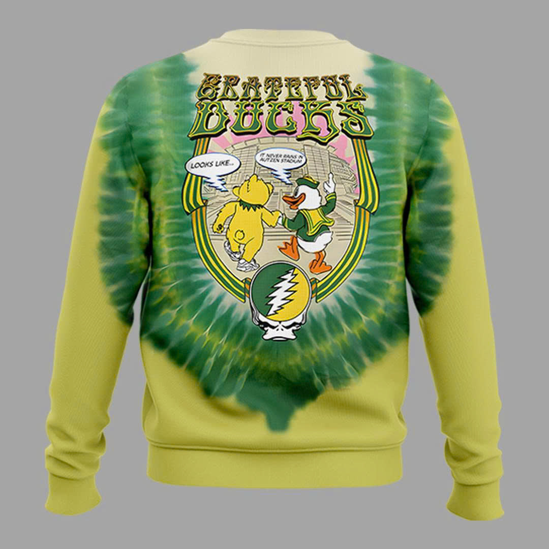 Grateful Ducks Sweatshiort For Oct. 25