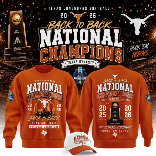 .2026 WCWS Back-To-Back National Champions Sweater